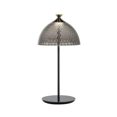 Kartell - Pumo Bordslampa Black/Fume
