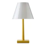 Dina+ Portable Bordslampa Yellow - Rotaliana - Vardagsrum - Design - Metall - Med lampskärm