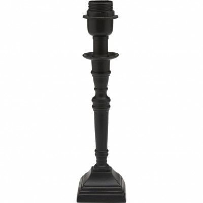 Salong Lampfot, Matt Svart 33cm