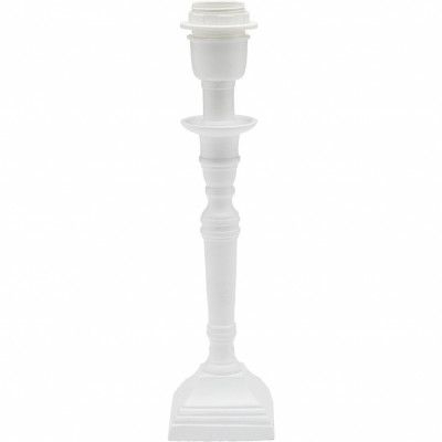 Salong Lampfot, Vit 33cm