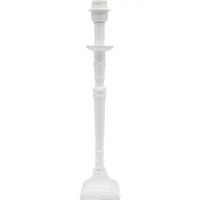 Salong Lampfot, Vit 42cm