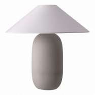 Scandi Living Boulder bordslampa 48 cm grey-white Lampfot