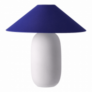 Scandi Living Boulder bordslampa 48 cm white-cobolt