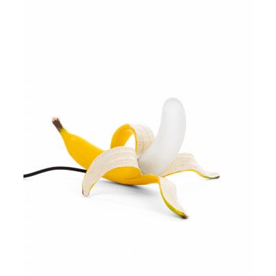 Seletti - Banana Lamp Dewey Bordslampa Gul