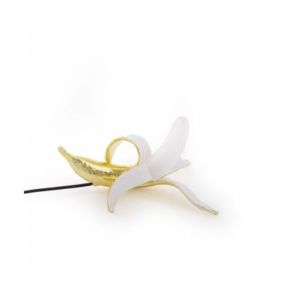Seletti - Banana Lamp Dewey Bordslampa Guld