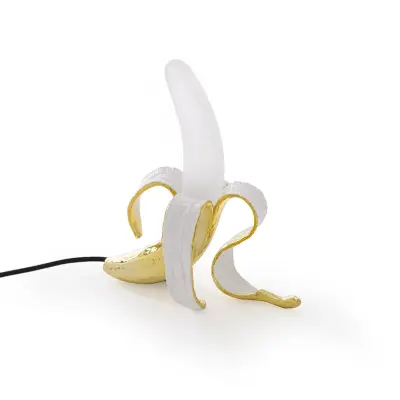 Seletti - Banana Lamp Louie Bordslampa Guld