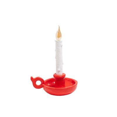 Seletti - Bugia Blow ToGo Bordslampa Red