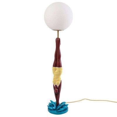 SELETTI - Lady Diver Bordslampa Yellow