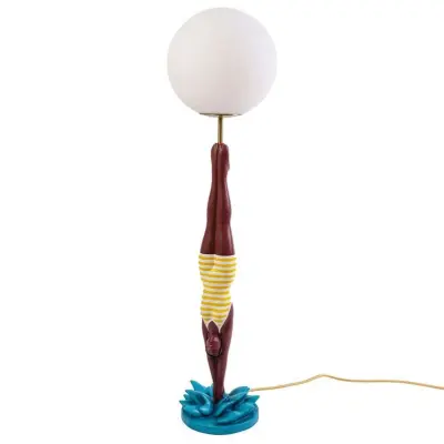 SELETTI - Lady Diver Bordslampa Yellow