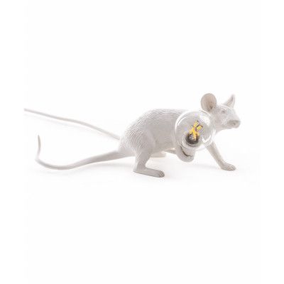 SELETTI - Mouse Lamp Lop Lying Down Bordslampa