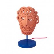 Seletti - Ulysse Mask Bordslampa Terracotta