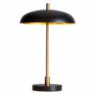 Shelby bordslampa Matt svart/guld 45cm