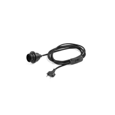 Cord Set Black, Table/Floor