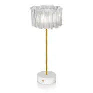 Slamp - Accordéon Battery Borda Prism/White