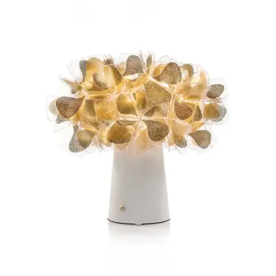 Slamp - Clizia Portable Borda Mama Non Mama Gold/White