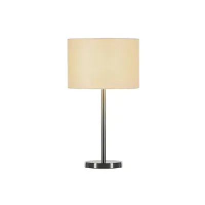 SLV - Fenda Bordslampa Ø45,5 Beige/Brushed Metal