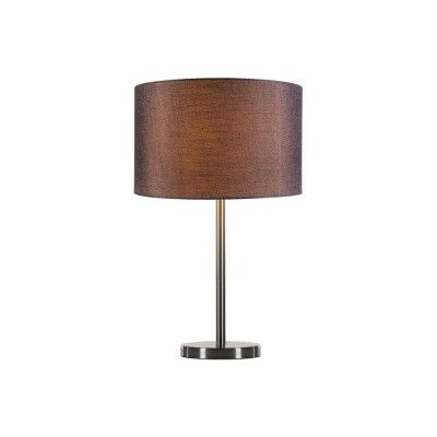 SLV - Fenda Bordslampa Ø45,5 Grey/Brushed Metal