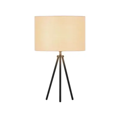 SLV - Fenda Tripod Bordslampa Ø30 Beige/Black