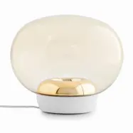 Stilnovo - La Mariée LED-bordslampa, guld/vit, höjd 23,5 cm