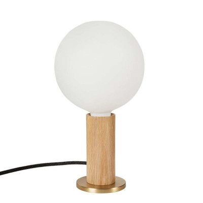 Tala - Oak Knuckle Bordslampa m/Sphere IV