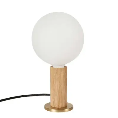 Tala - Oak Knuckle Bordslampa m/Sphere IV