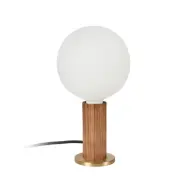 Tala - Knuckle Bordslampa w/Sphere IV Walnut