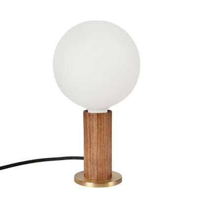 Tala - Knuckle Bordslampa w/Sphere IV Walnut