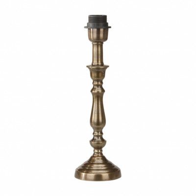 Therese Lampfot, Antikmässing 34cm