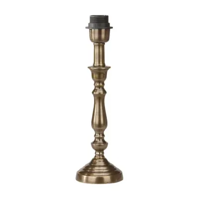 Therese Lampfot, Antikmässing 34cm