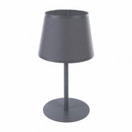 TK Maja bordslampa - grått tyg och grå metall