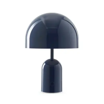 Tom Dixon - Bell Portable Bordslampa H28 IP44 Indigo