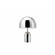 Tom Dixon - Bell Portable Bordslampa H28 Silver