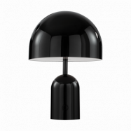 Tom Dixon Bell Portable LED bordslampa 28 cm Svart