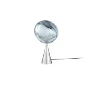 Tom Dixon - Melt Cone Fat Bordslampa Silver/Silver