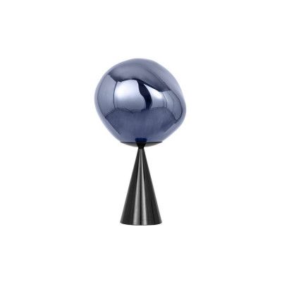 Tom Dixon - Melt Cone Fat Bordslampa Smoke/Black