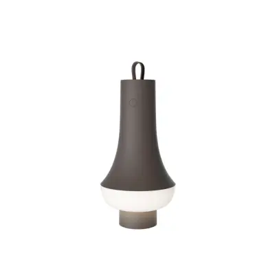 Tomoshi Portabel bordslampa Led D2W Dark Brown