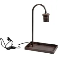 TRADEMARK LIVING bordslampa - lackat j&auml;rn