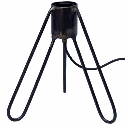 TRADEMARK LIVING Rocket bordslampa - strykjärn med klarlack