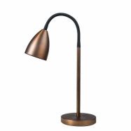 Trotsig bordslampa, oxid 46cm