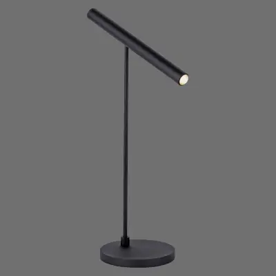 Tutua LED-bordslampa, sensordimmer, svart – PURE Pure Tutua - Vardagsrum - Modern - Metall - Med en ljuskälla