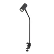 Tyson bordslampa för bordskiva svartstruktur GU10