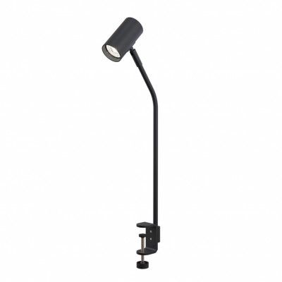 Tyson bordslampa för bordskiva svartstruktur GU10