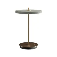 UMAGE - Asteria Move LED-batteridriven bordslampa oliv/mässing 31 cm