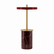 Umage Asteria Move Mini bordslampa Ø12x25,5 cm Red marble