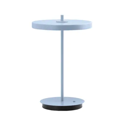 UMAGE - Asteria Move LED-batteridriven bordslampa, ljusblå, 31 cm