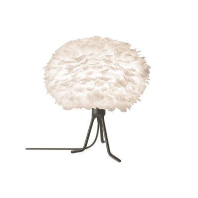 UMAGE - Eos Bordslampa Medium w/Mini Fod Vit/Svart