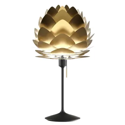 UMAGE - Manta Ray Bordslampa Black/Brass