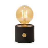 Unison NO CABLE BATTERY black bordslampa LED