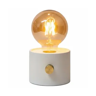 Unison NO CABLE BATTERY white bordslampa LED
