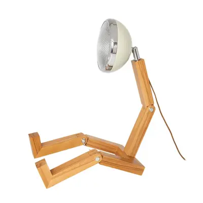 Unknown - Mr. Wattson bordslampa, 79 cm, vitPiffany Copenhagen